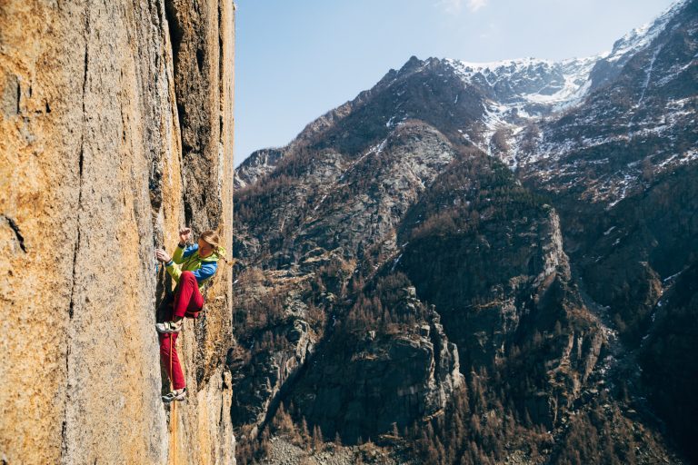 valle orco corso trad arrampicata